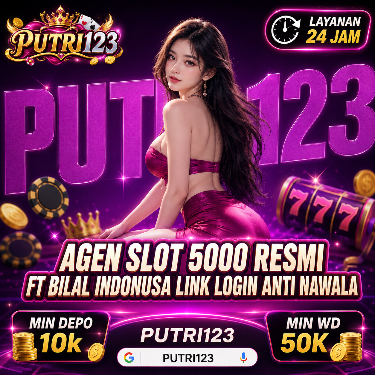 PUTRI123 Banner